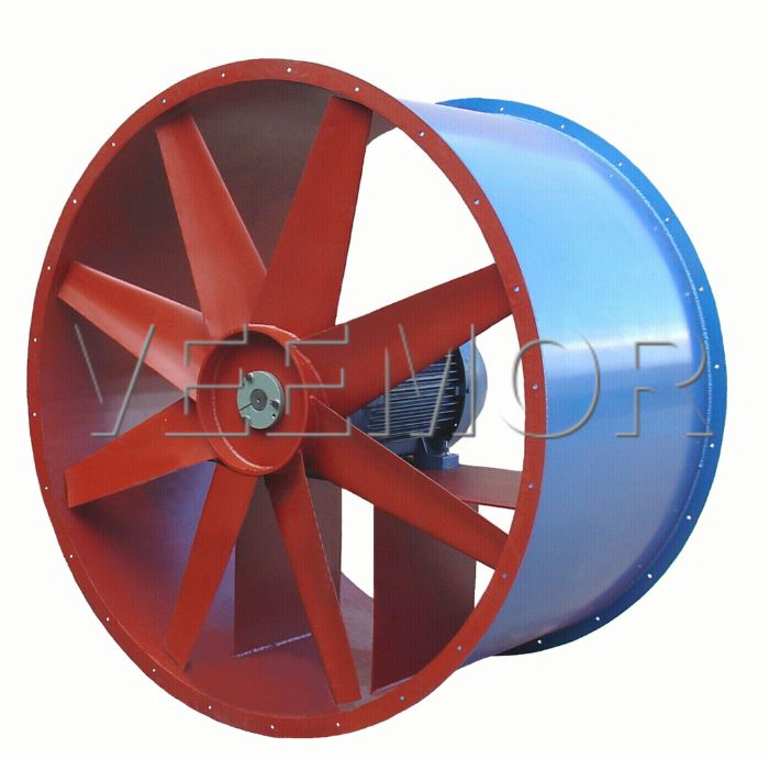 Ventiladores tubo axiales de acoplamiento directo